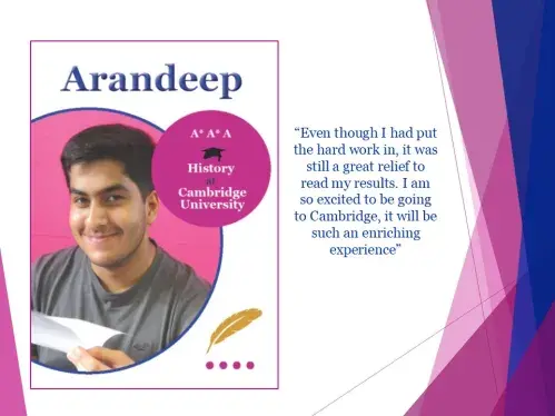 Testimonial - Arrandeep